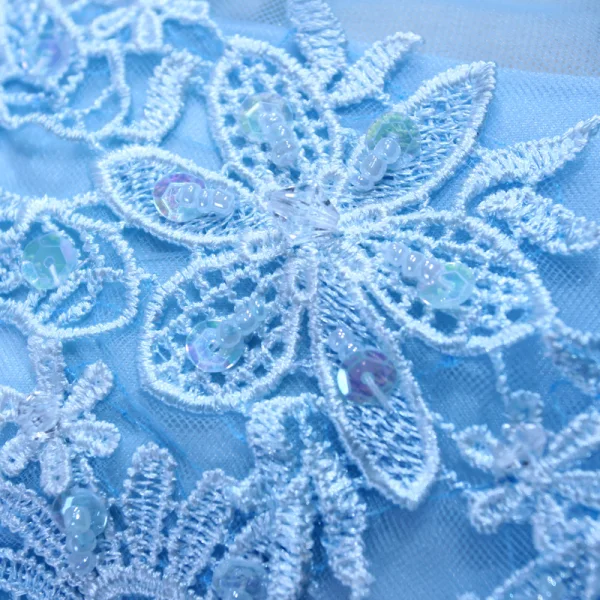 Elegante Blau Abendkleider 2017 A Linie Lange Fallende Rüsche Rundhalsausschnitt Ärmellos Rückenfreies Perlenstickerei Pailletten Mit Spitze Applikationen Stoffgürtel Festliche Kleider