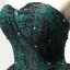 Fine Mørk Grønn Cocktailkjoler 2017 Ballkjole Kjæreste Uten Ermer Appliques Blonder Beading Perle Rhinestone Korte Buste Ryggløse Formelle Kjoler