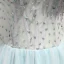 Fine Himmelen Blå Selskapskjoler 2017 Prinsesse Kjæreste Uten Ermer Beading Rhinestone Paljetter Lange Buste Ryggløse Formelle Kjoler