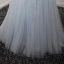 Chic / Beautiful Sky Blue Evening Dresses  2017 A-Line / Princess V-Neck Sleeveless Appliques Lace Flower Beading Crystal Floor-Length / Long Pleated Backless Formal Dresses