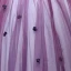 Chic / Beautiful Grape Cocktail Dresses 2017 Ball Gown Strapless Sleeveless Appliques Flower Beading Crystal Short Ruffle Backless Formal Dresses