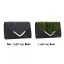 Eye-catching Illuminated Black LED Glitter Clutch Bags 2021 Christmas Rave Club Evening Party