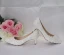 Chic / Beautiful White Wedding Shoes 2018 Pearl Appliques 3 cm Low Heel Stiletto Heels Pointed Toe Wedding Pumps