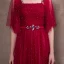 Luxury / Gorgeous Burgundy Prom Dresses 2018 A-Line / Princess Glitter Beading Crystal Sash Square Neckline Backless 1/2 Sleeves Floor-Length / Long Formal Dresses
