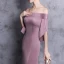 Chic / Belle Robe De Soirée 2018 Trompette / Sirène De l'épaule Dos Nu 1/2 Manches Train De Balayage Robe De Ceremonie