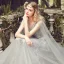 Elegant Evening Dresses  2018 A-Line / Princess Lace Flower Appliques Pearl Scoop Neck Backless Sleeveless Floor-Length / Long Formal Dresses