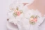 Modern / Fashion White Wedding Shoes 2018 Appliques Rhinestone Ankle Strap 10 cm Stiletto Heels Open / Peep Toe Wedding High Heels