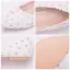 Chic / Beautiful White Wedding Shoes 2018 Lace Flower Rhinestone Pointed Toe Wedding Flat