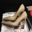 Mode Brun Casual Damskor 2018 Läder 12 cm Stilettklackar Spetsiga Pumps