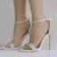 Schöne Weiß Brautschuhe 2018 Strass Knöchelriemen 11 cm Stilettos Peeptoes Hochzeit Hochhackige