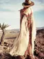 Chic / Belle Beige Été Plage Robes longues 2018 Brodé Bretelles Spaghetti Dos Nu Sans Manches Longueur Cheville