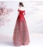 Scintillantes Sexy Dégradé De Couleur Rouge Robe De Bal 2021 Princesse De l'épaule Glitter Paillettes Sans Manches Dos Nu Longue Robe De Ceremonie