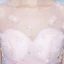 Flotte Lyserød Gallakjoler 2018 Prinsesse Beading Cascading Flæser Scoop Neck Ærmeløs Lange Galla Kjoler