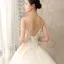 Luxury / Gorgeous Champagne Wedding Dresses 2019 A-Line / Princess Spaghetti Straps Beading Pearl Crystal Sleeveless Backless Lace Flower Royal Train