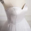 Modest / Simple Silver Prom Dresses 2018 A-Line / Princess Sweetheart Backless Sleeveless Floor-Length / Long Formal Dresses
