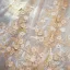 Luxury / Gorgeous Champagne Glitter Tulle Wedding Dresses 2019 A-Line / Princess Off-The-Shoulder Lace Embroidered Backless Royal Train