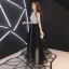 Modern / Fashion Black Evening Dresses  2019 A-Line / Princess Scoop Neck Sequins Sleeveless Floor-Length / Long Formal Dresses