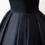 Enkel Svart Asymmetrisk Ballkjoler 2019 Prinsesse Strapless Uten Ermer Ryggløse Formelle Kjoler