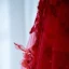 Chic / Beautiful Burgundy Evening Dresses  2019 A-Line / Princess Scoop Neck Beading Crystal Lace Flower Appliques 3/4 Sleeve Sweep Train Formal Dresses