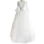 Elegante Ivory / Creme Brautkleider / Hochzeitskleider 2019 Ballkleid Eckiger Ausschnitt Perlenstickerei Pailletten Glockenhülsen Rückenfreies Lange