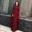 Chic / Beautiful Burgundy Evening Dresses  2019 Trumpet / Mermaid Scoop Neck Glitter Polyester Sleeveless Floor-Length / Long Formal Dresses