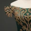 Elegant Dark Green Evening Dresses  2019 A-Line / Princess Off-The-Shoulder Rhinestone Sash Short Sleeve Backless Floor-Length / Long Formal Dresses