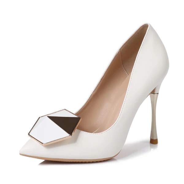 Chic / Belle Noire Bureau Escarpins 2019 Daim 10 cm Talons Aiguilles À Bout Pointu Escarpins