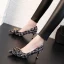 Modern / Fashion White Dating Pumps 2019 Metal 6 cm Stiletto Heels Pointed Toe Pumps