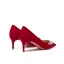 Charming Champagne Rhinestone Wedding Shoes 2021 Leather 7 cm Stiletto Heels Pointed Toe Wedding Pumps High Heels
