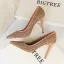 Schöne Schwarz Freizeit Durchbohrt Pumps 2019 Wildleder Strass 9 cm Stilettos Spitzschuh Pumps