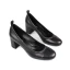 Simple Kaki Désinvolte Escarpins 2019 Cuir 5 cm Talons Épais À Bout Rond Escarpins