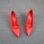 Mooie / Prachtige Khaki Kantoor Pumps 2019 Leer 7 cm Naaldhakken / Stiletto Spitse Neus Pumps