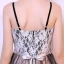 Flotte Sorte Homecoming Graduation Kjoler 2019 Prinsesse Spaghetti Straps Sløjfe Med Blonder Blomsten Ærmeløs Halterneck Ankel Længde Kjoler