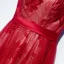 Chic / Beautiful White Formal Dresses Evening Dresses  2017 Lace Flower Sash Sleeveless Floor-Length / Long A-Line / Princess Scoop Neck