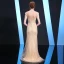 Luxury / Gorgeous Gold Evening Dresses  2019 Trumpet / Mermaid Scoop Neck Beading Sequins Pearl Crystal Rhinestone Sleeveless Sweep Train Formal Dresses
