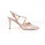 Sexy Himmelblau Cocktail Niet Sandalen Damen 2021 Knöchelriemen 8 cm Stilettos Spitzschuh Sandaletten Hochhackige