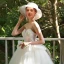 Chic / Beautiful Ivory Wedding Dresses 2019 A-Line / Princess Spaghetti Straps Pearl Lace Flower Sleeveless Backless Floor-Length / Long