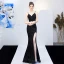 Sparkly Solid Color Dark Green Evening Dresses  2019 Trumpet / Mermaid Spaghetti Straps Sequins Sash Sleeveless Backless Split Front Floor-Length / Long Formal Dresses