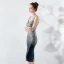 Sparkly Navy Blue Silver Party Dresses 2019 Spaghetti Straps Sequins Sleeveless Backless Tea-length Evening Party Formal Dresses