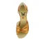 Vintage / Retro Bronze Prom Latin Dance Shoes 2021 7 cm Stiletto Heels Open / Peep Toe Womens Sandals High Heels