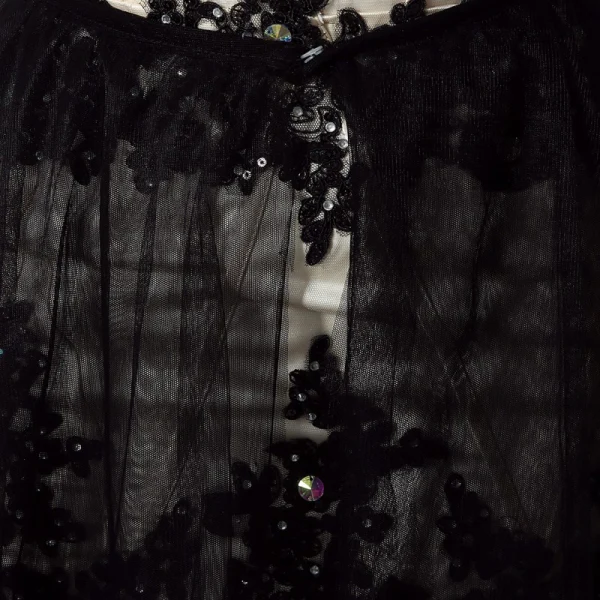 Sexy Svart Selskapskjoler 2018 Blonder Appliques Paljetter Rhinestone Kjæreste Ryggløse Uten Ermer Avtakbar Formelle Kjoler