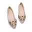 Chic / Beautiful Multi-Colors 2019 Rhinestone Pearl Butterfly Flat Pointed Toe Wedding Shoes