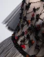 Eleganta Svarta Aftonklänningar 2019 Prinsessa Urringning Beading Kristall Appliqués Korta ärm Halterneck Långa Formella Klänningar