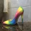 Mooie / Prachtige Regenboog Multi-Kleuren Avond Pumps 2019 Lakleer 12 cm Naaldhakken / Stiletto Spitse Neus Pumps