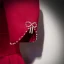 Vintage / Retro Burgundy Satin Prom Dresses 2021 A-Line / Princess Pearl Square Neckline Short Sleeve Backless Floor-Length / Long Prom Formal Dresses
