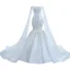 High End Weiß Brautkleider / Hochzeitskleider 2021 Meerjungfrau Bandeau Perlenstickerei Perle Pailletten Ärmellos Rückenfreies Königliche Schleppe Hochzeit