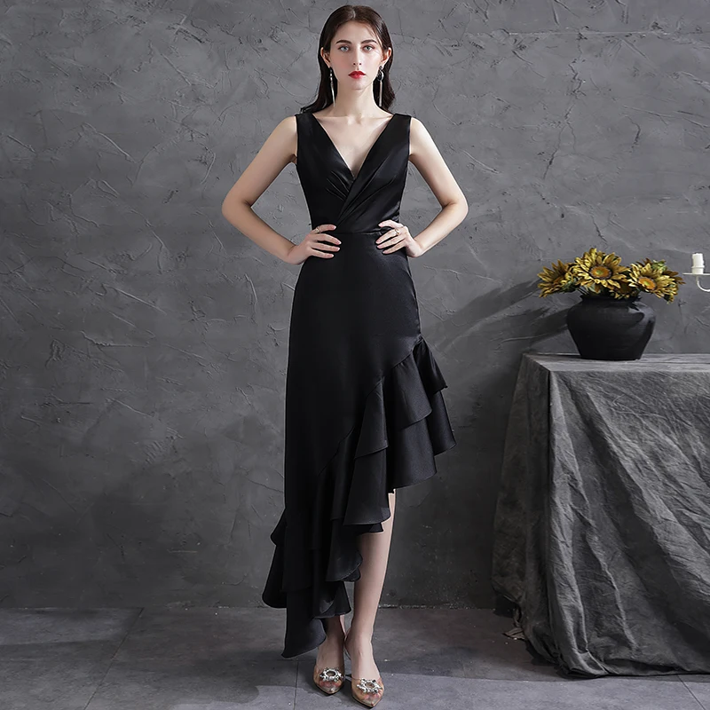 asymmetrical party dresses Cocktail Dresses Ever Pretty Sleeveless High Low Above Knee Asymmetric main image 1