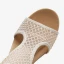 Fashion Gold Casual Rhinestone Womens Sandals 2021 5 cm Wedges Open / Peep Toe Sandals
