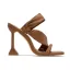 Chic / Beautiful Gold Street Wear Womens Sandals 2021 9 cm Stiletto Heels Open / Peep Toe Sandals High Heels