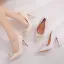 Charming Ivory Pearl Crystal Wedding Shoes 2021 11 cm Stiletto Heels Pointed Toe Wedding Pumps High Heels